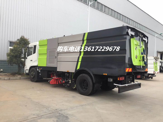 东风天锦洗扫车