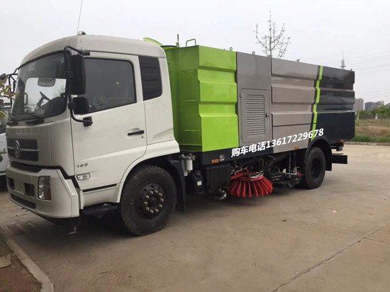 东风天锦洗扫车